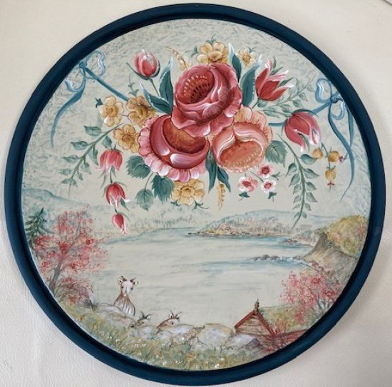 Valdres Flowers with Landscape Plate E-Packet